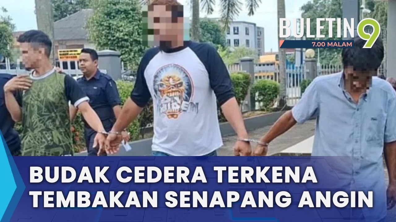 Kanak-Kanak Cedera Terkena Tembakan Senapang Angin, Jiran Ditahan (B9)