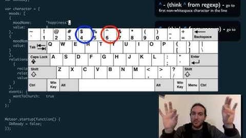 Badass Vim Tutorials - Beginning and end of line with ^, $, and 0