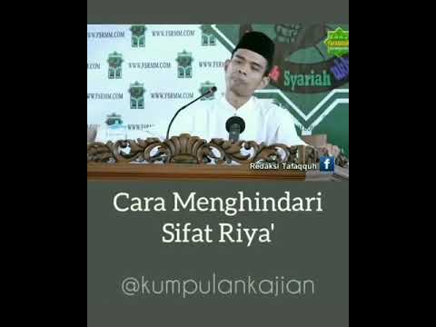 Ustabdulsomad Cara Menghindari Sifat Riya!!!! ||| Ust Abdul Somad - Youtube