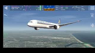 First Look at Aerofly FS 2022 - Boeing 787-10 flight from Los Angeles to Van Nuys 20220130 123435