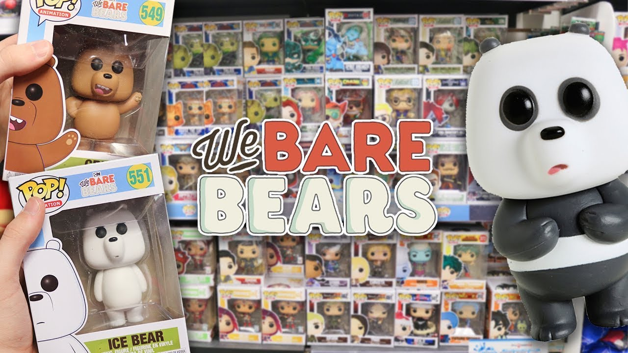 we bare bears pop figures