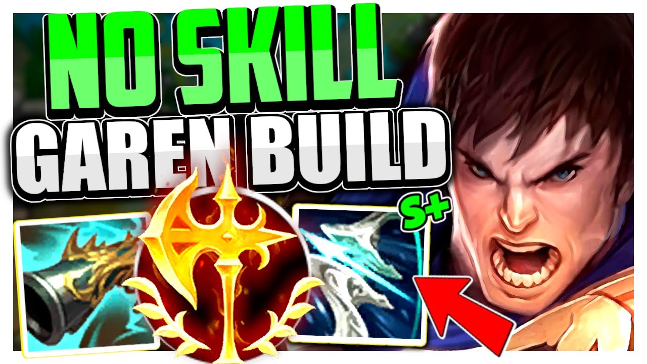 This Garen Build turns him into a NO SKILL S+ ASSASSIN (0 SKILL 1 SHOT BUILD) - League of Legends