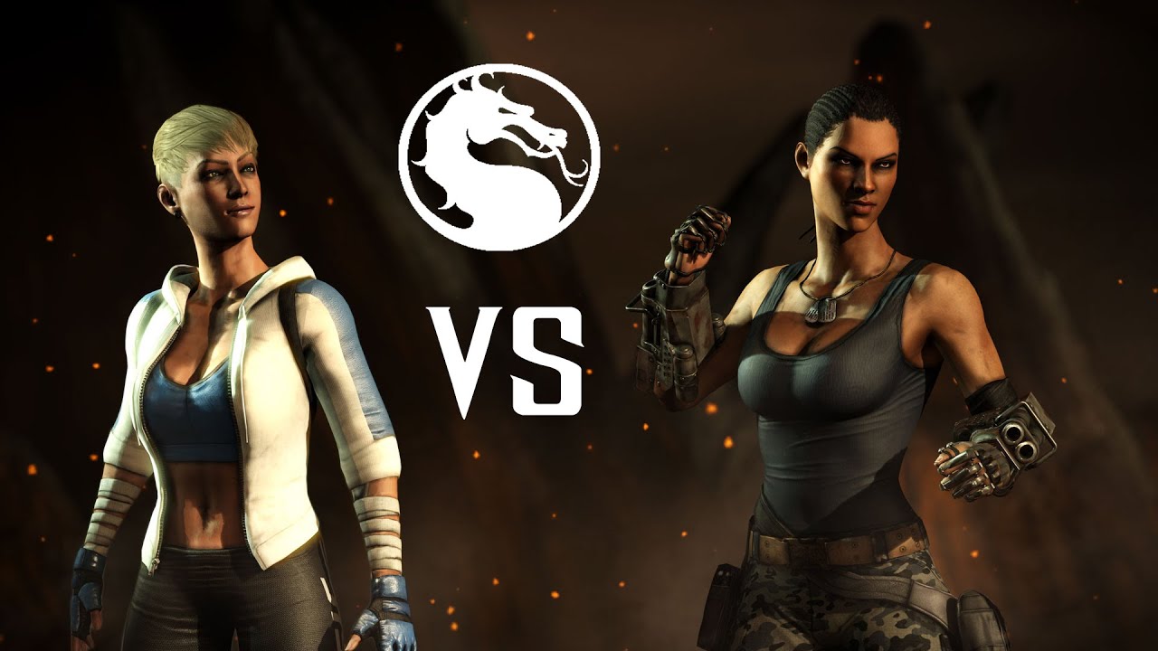 Mortal Kombat X Jacqui Briggs Vs Cassie Cage Youtube