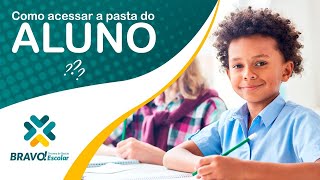 COMO ACESSAR A PASTA DO ALUNO screenshot 3