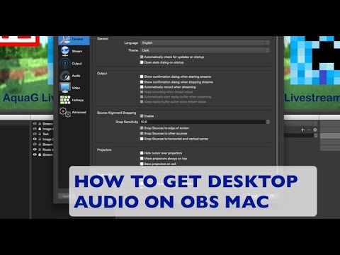 OBS Mac Desktop Audio Tutorial (Easy fix)