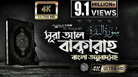 002( সূরা আল বাক্বারাহ |سورةالبقرة Surah Al Baqarah |Full বাংলাঅনুবাদ HD| TRT1 @TRT1q শান্তির ধারা