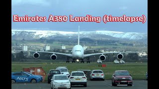 Emirates A380 Timelapse