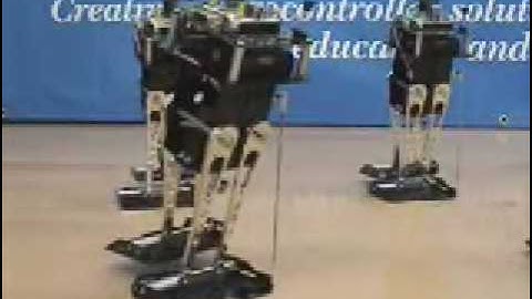 Toddler Robots Dance the Hokey Pokey