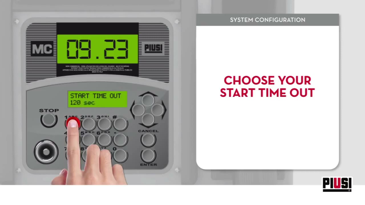 Piusi Cube MC   System Configuration
