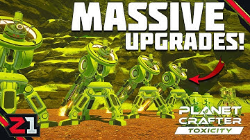 MASSIVE Upgrades ! Fighting The Toxic Goo And Terraforming The Planet! Toxicity Fresh Start [E2]