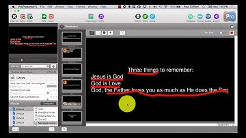 ProPresenter 6 Tutorials: New features Part 6 -- Telestrator
