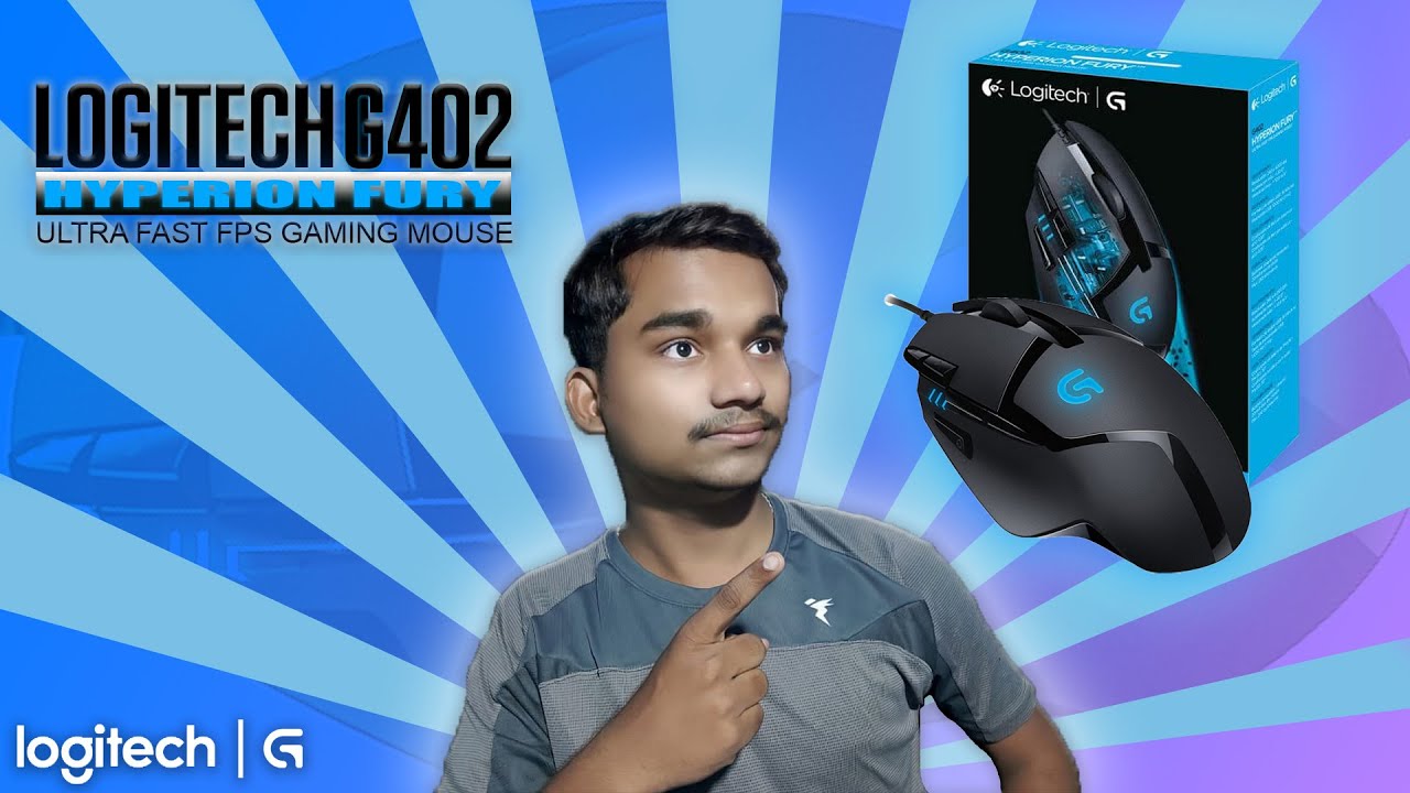 Logitech G402 Hyperion Fury Gaming Mouse Unboxing and Review! - YouTube