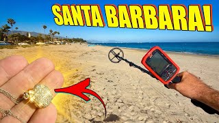 Metal Detecting and STEALTH CAMPING in One of California’s Most EXPENSIVE Beach Towns!