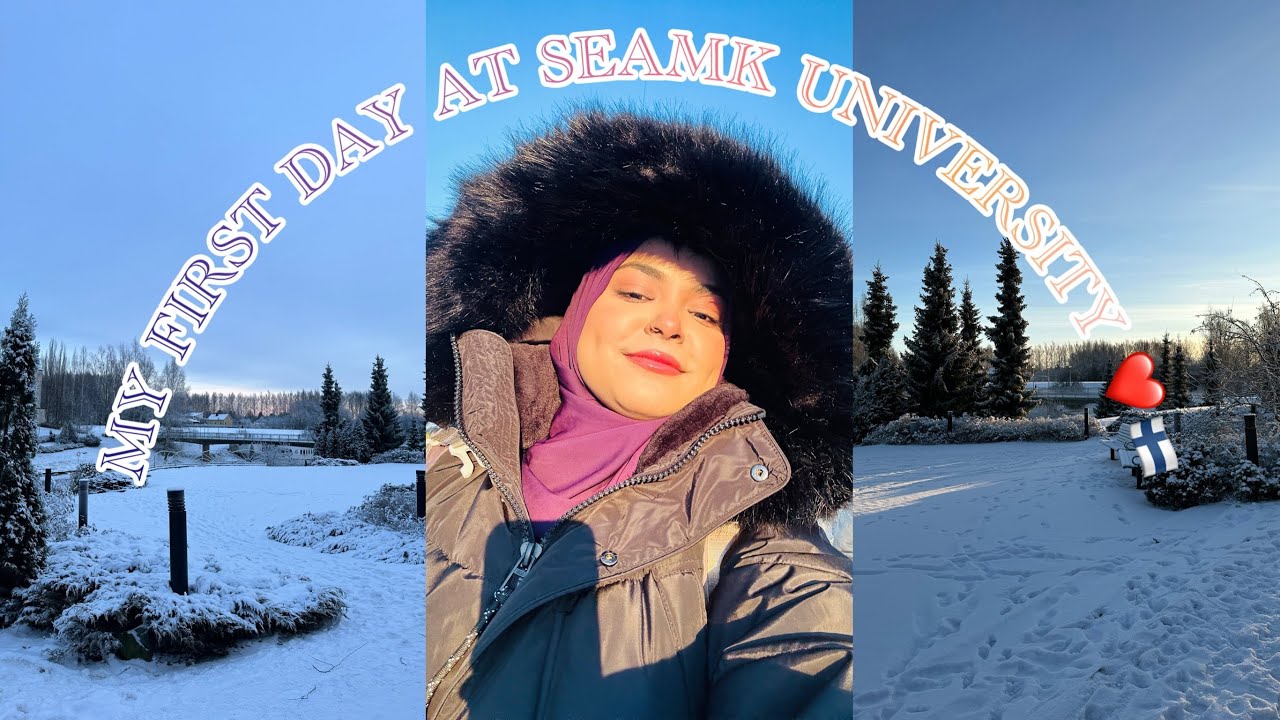My first day at SeaMK university 🇫🇮❤️ 