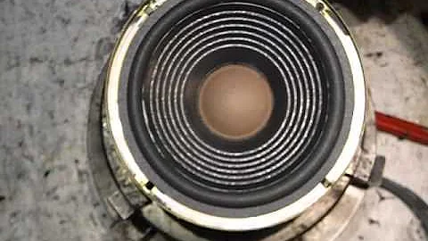 JBL Control 5 Monitor  Lautsprecher Bass Reparieren Sicke Ersetzen Refoam