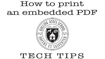 How to Print Embedded PDF