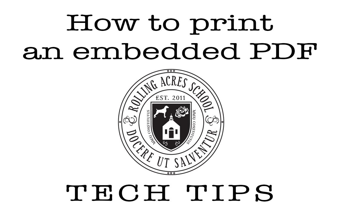 How to Print Embedded PDF YouTube