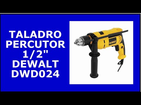 Taladro Rotomartillo DeWalt DWD024-B3 650W 1/2"