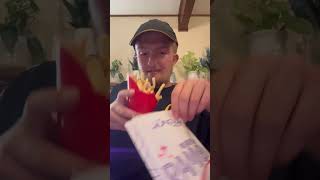 Ramyeon fry taste test #funny #mcdonalds #worklife #employeeperks #food