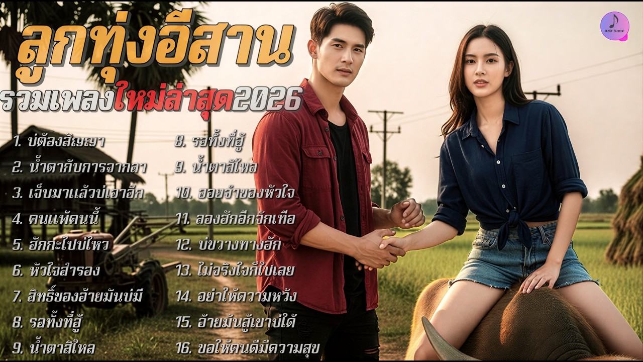 รวมเพลงลูกทุ่งใหม่ล่าสุด เพลงเพราะๆฟังสบาย เปิดยาวๆ💔 อัปเดตเพลงใหม่ทุกวัน