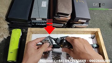 Mài lưỡi tông đơ đạt độ bén cao nhất? Mài lưỡi tông đơ cắt lông thú. Mài kéo cong lông thú..