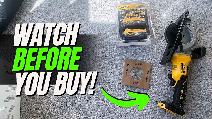 Quick REVIEW of the #DEWALT ATOMIC 20V MAX* Circular Saw, 4-1/2-Inch, (DCS571B)