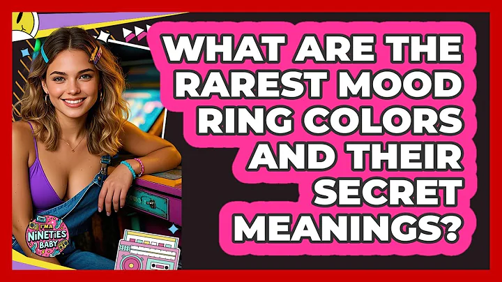 What Are The Rarest Mood Ring Colors And Their Secret Meanings? - I'm a 90s Baby