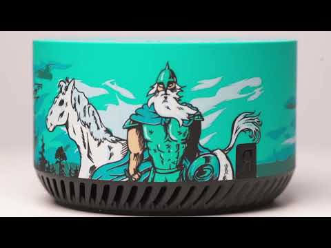 Кастомизированная колонка RAINBO Богатырь (Epic Hero) с Алисой