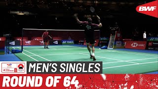 BWF World Championships 2022 | Viktor Axelsen (DEN) [1] vs. Liew Daren (MAS) | R64