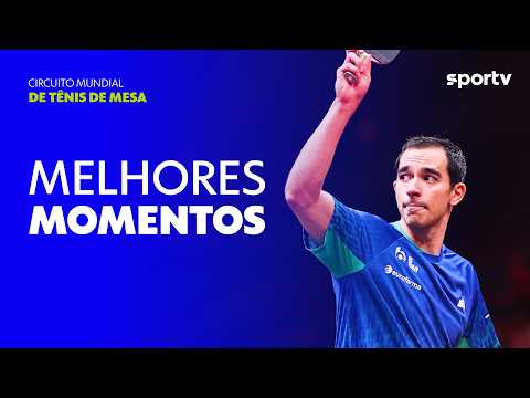 HUGO CALDERANO AVANÇA ÀS QUARTAS DE FINAL DO CHINA SMASH | MELHORES MOMENTOS | sportv