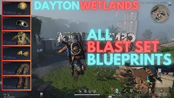 Once Human | All Blast Set Blueprints Location on Dayton Wetlands | S01 | No Commentary Gameplay