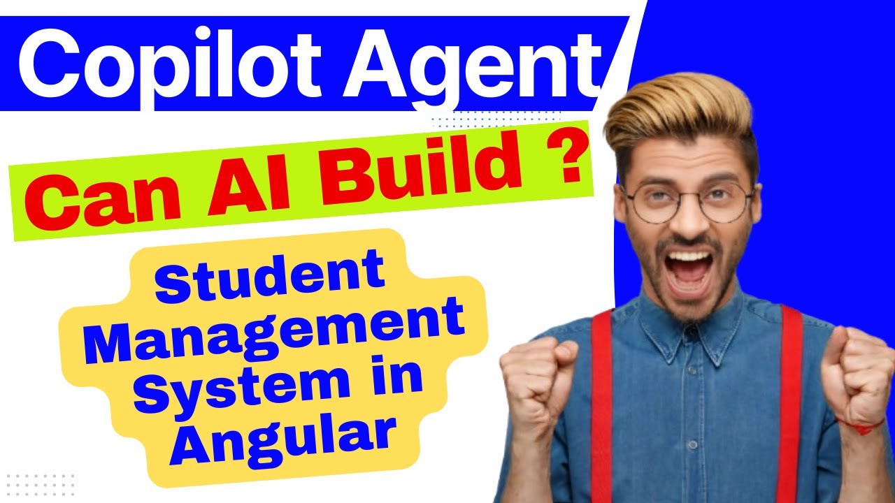 Build a Full-Feature Student App in Angular with Copilot Agent - YouTube