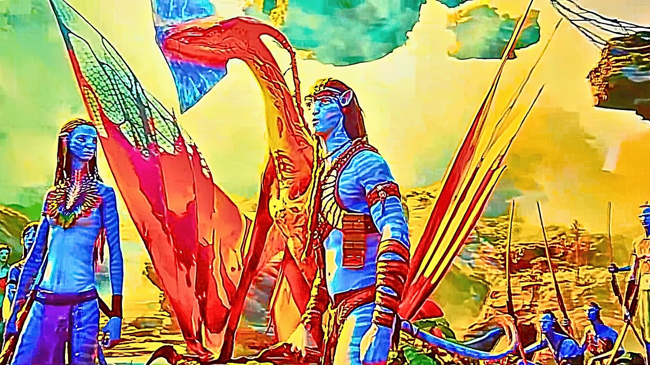 «Аватар: Огонь и Пепел» (2025) | Краткий обзор сцены противостояния Джейка и клана Меткайина и Не...