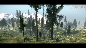 Cryengine 3 realistic custom forest map (my custom map)