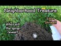 Discovering Silver in Neighborhood Yard while Metal Detecting