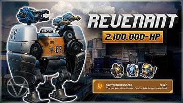 [WR] 🔥 REVENANT w/ Avalon Gets 2,100,000 HP – Mk3 Gameplay | War Robots