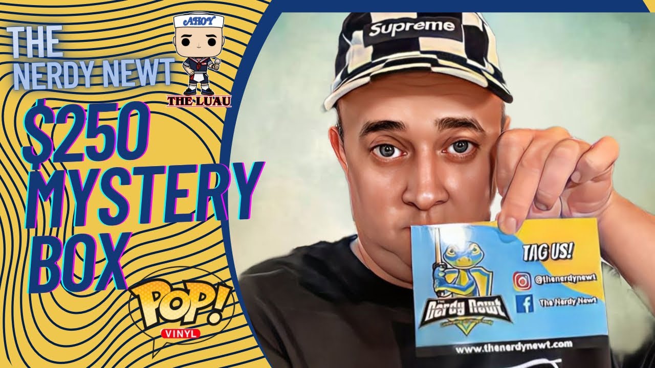 $250 THE NERDY NEWT FUNKO GRAIL SPRING BREAK MYSTERY BOX