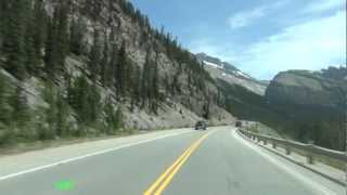 Driving Through The Alberta Rockies