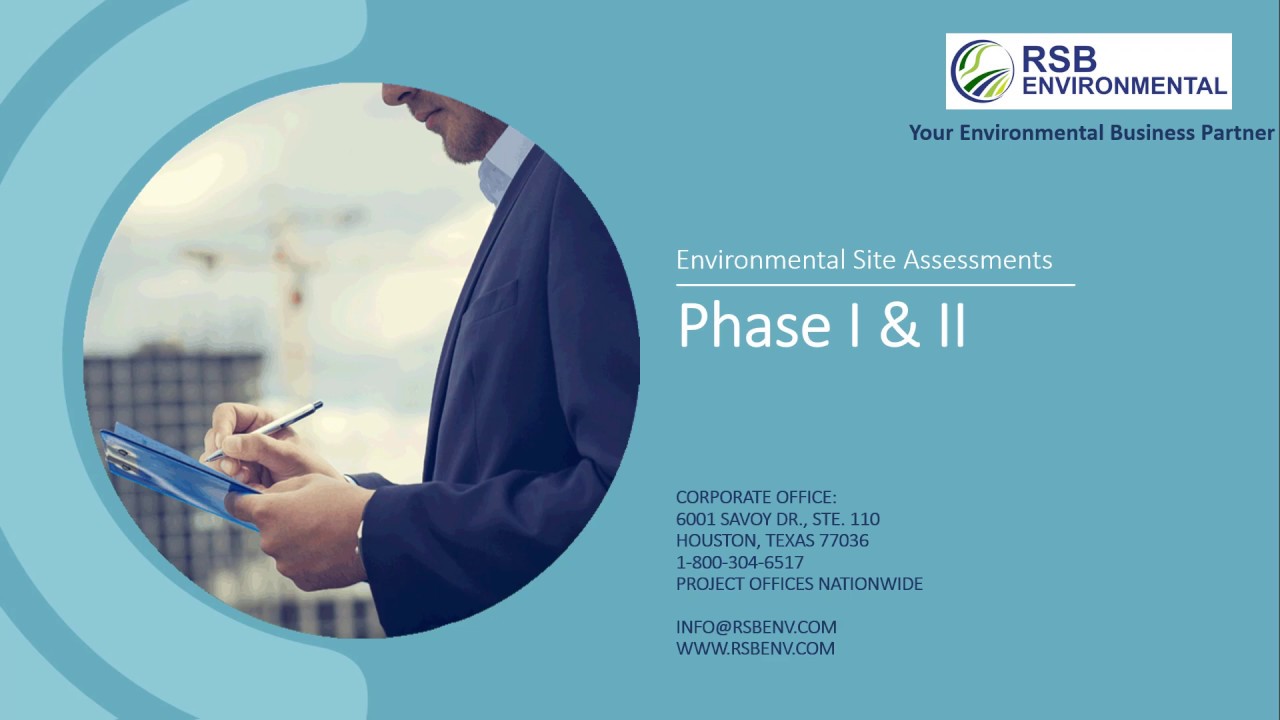 Phase I Phase II Environmental Site Assessment Companies Houston Dallas ...