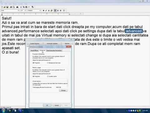 Video: Cum Se Mărește Memoria RAM în PC