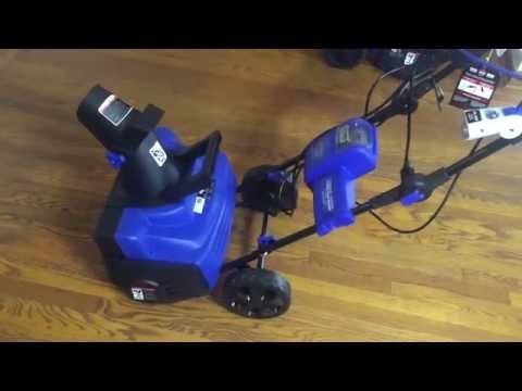 Snow Joe iON 18SB-HYB Hybrid Cordless Snow Blower w ...