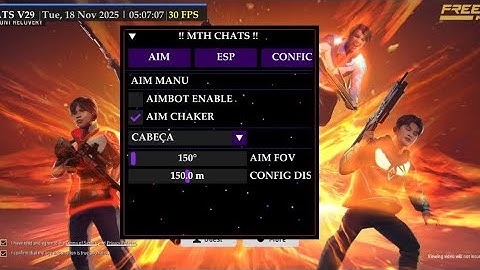 ⚡Free Fire OB51 AIM kill mod menu free☠️new rank season FF hack🔥BR MOD,HAXX-CKER PRO V11, HG CHEAT⚔️