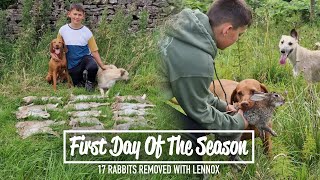 First Day Of The Season  17 Rabbits With Lennox