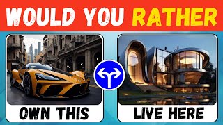 would you rather   futuristic luxury life edition | luxury life