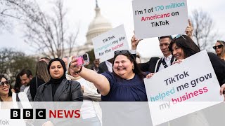 China says potential US ban on TikTok is ‘act of bullying’ | BBC News Resimi