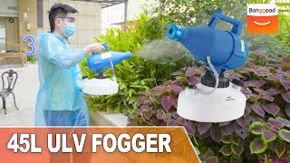 4.5L Portable Electric ULV Fogger Nebulizer |Disinfection Sterilization|Buy at Banggood