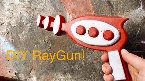 How to make a Raygun | Time lapse