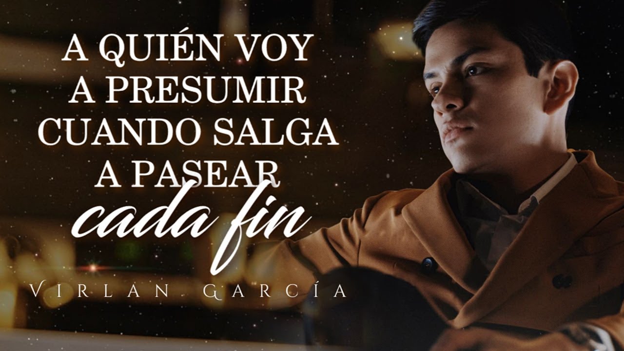 (LETRA) ¨POR TU FELICIDAD¨ - Virlan García (Lyric Video)