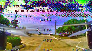 Mamba F405 (Betaflight 4.0.5 target FURYF4OSD) home direction arrow wrong direction
