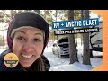 How to RV in Ice Storm | Arctic Blast 2021